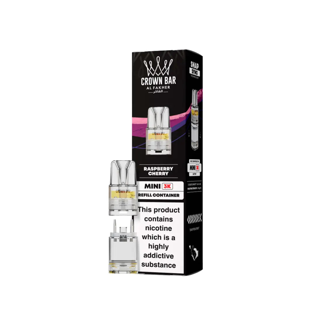 Al Fakher Crown Bar Mini 3K Refill Pods