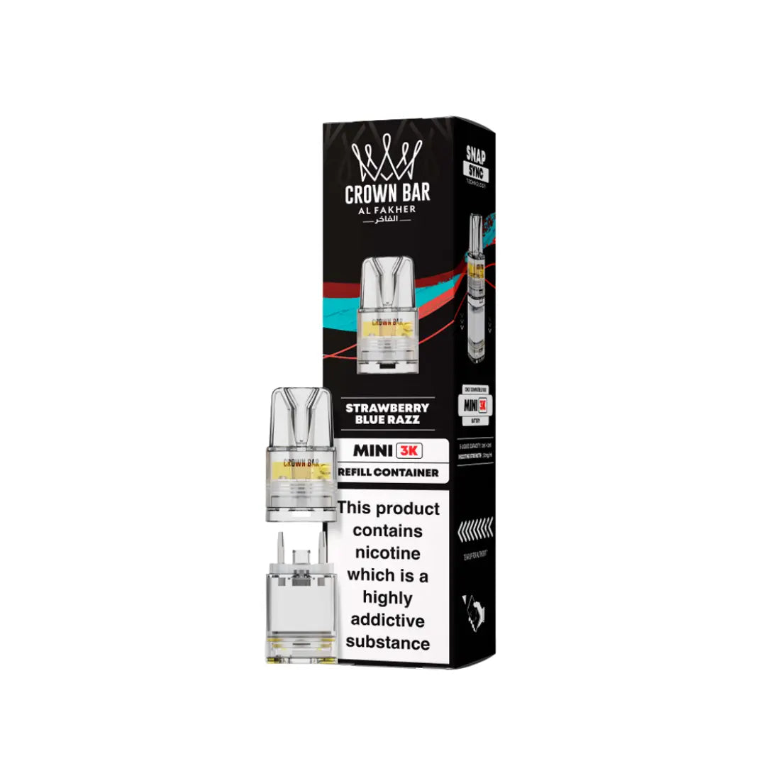 Al Fakher Crown Bar Mini 3K Refill Pods