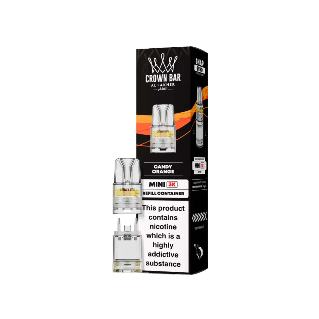 Al Fakher Crown Bar Mini 3K Refill Pods