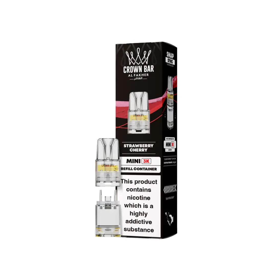 Al Fakher Crown Bar Mini 3K Refill Pods