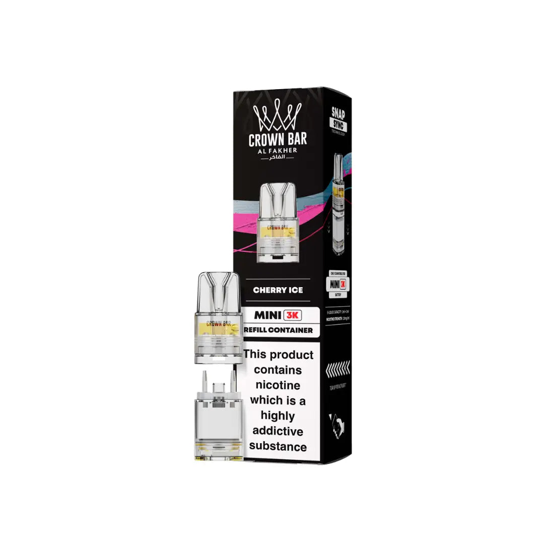 Al Fakher Crown Bar Mini 3K Refill Pods