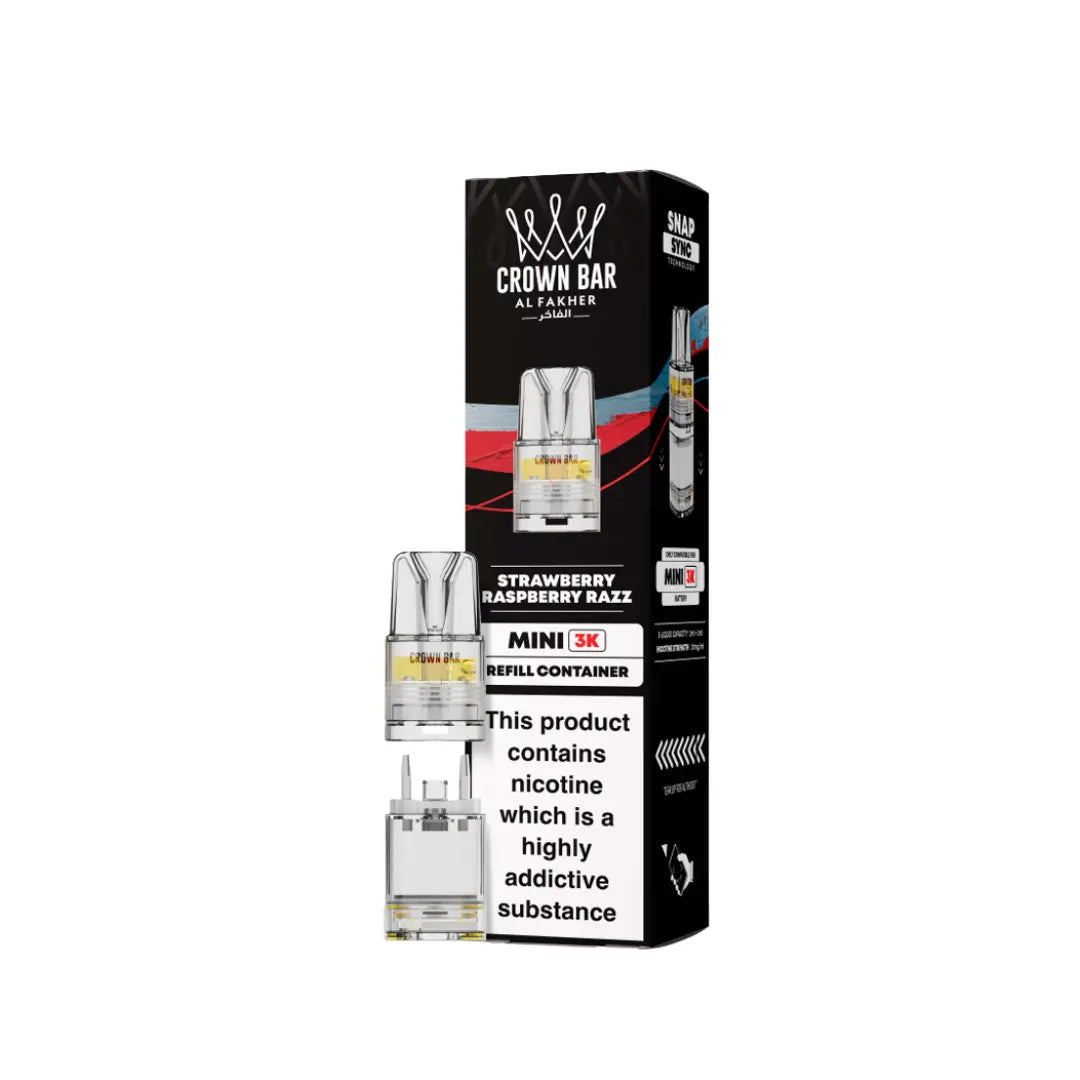 Al Fakher Crown Bar Mini 3K Refill Pods