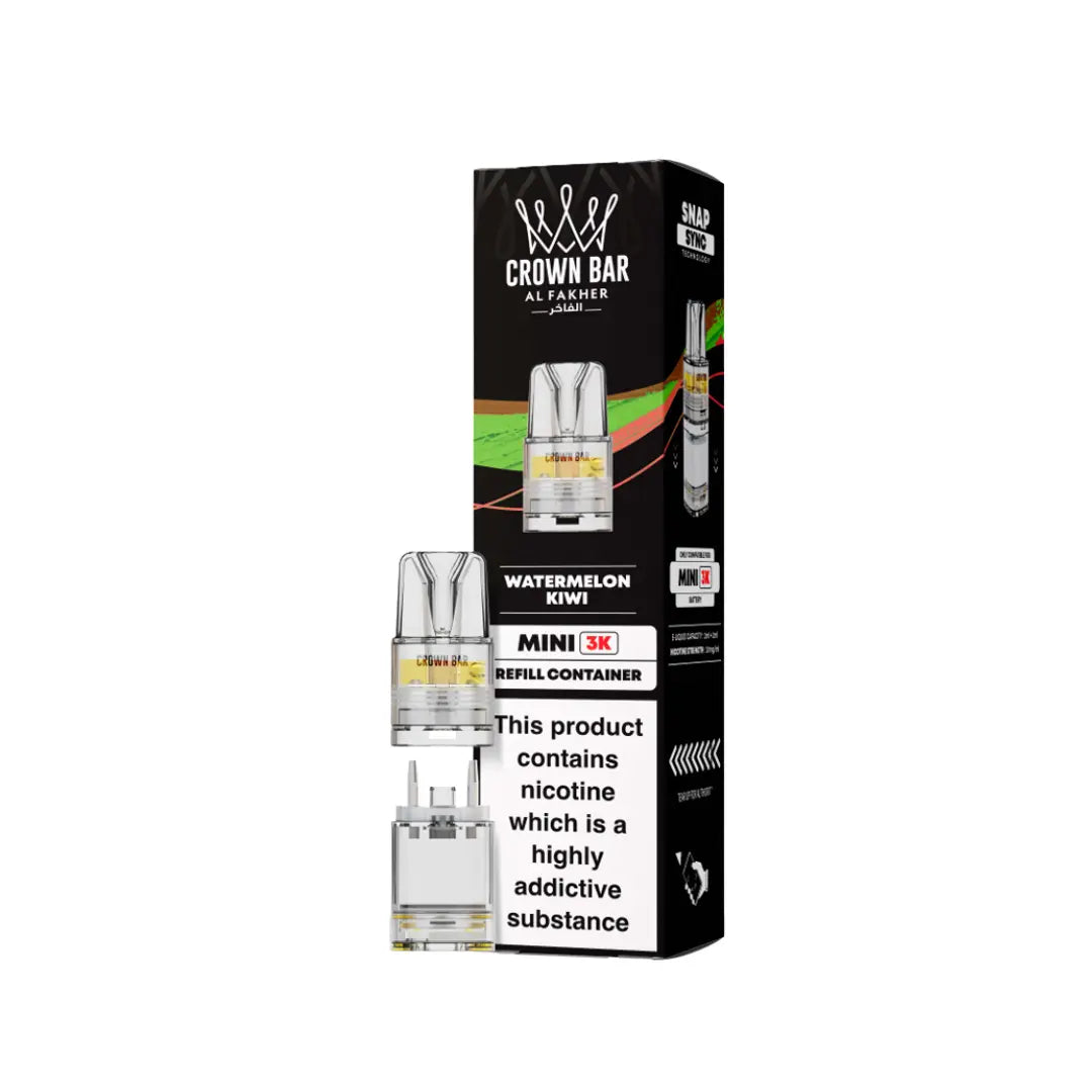 Al Fakher Crown Bar Mini 3K Refill Pods