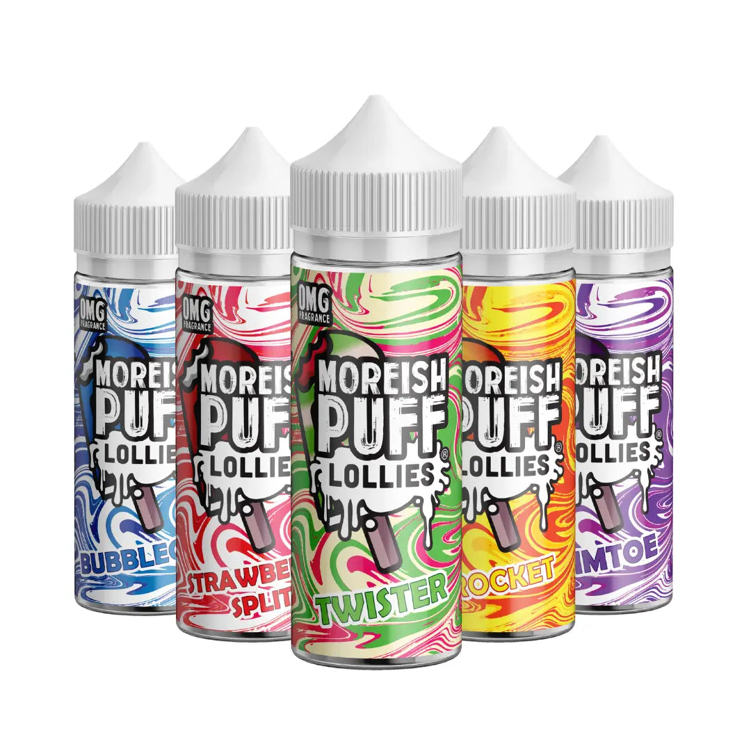 Moreish Puff Lollies 100ml Shortfills