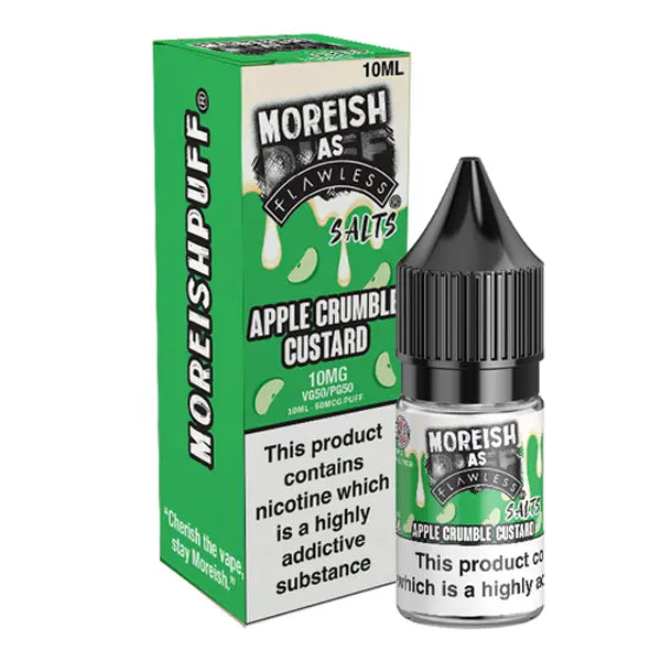 Moreish As Flawless Custard 10ml Nic Salt