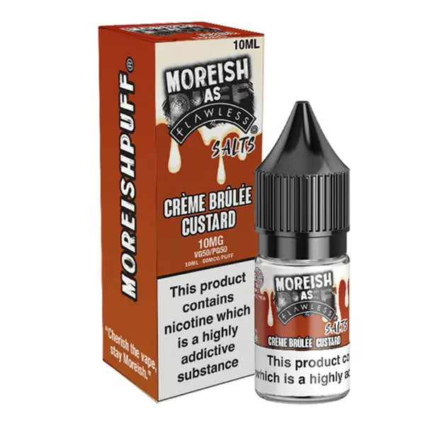 Moreish As Flawless Custard 10ml Nic Salt