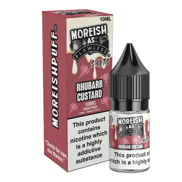 Moreish As Flawless Custard 10ml Nic Salt
