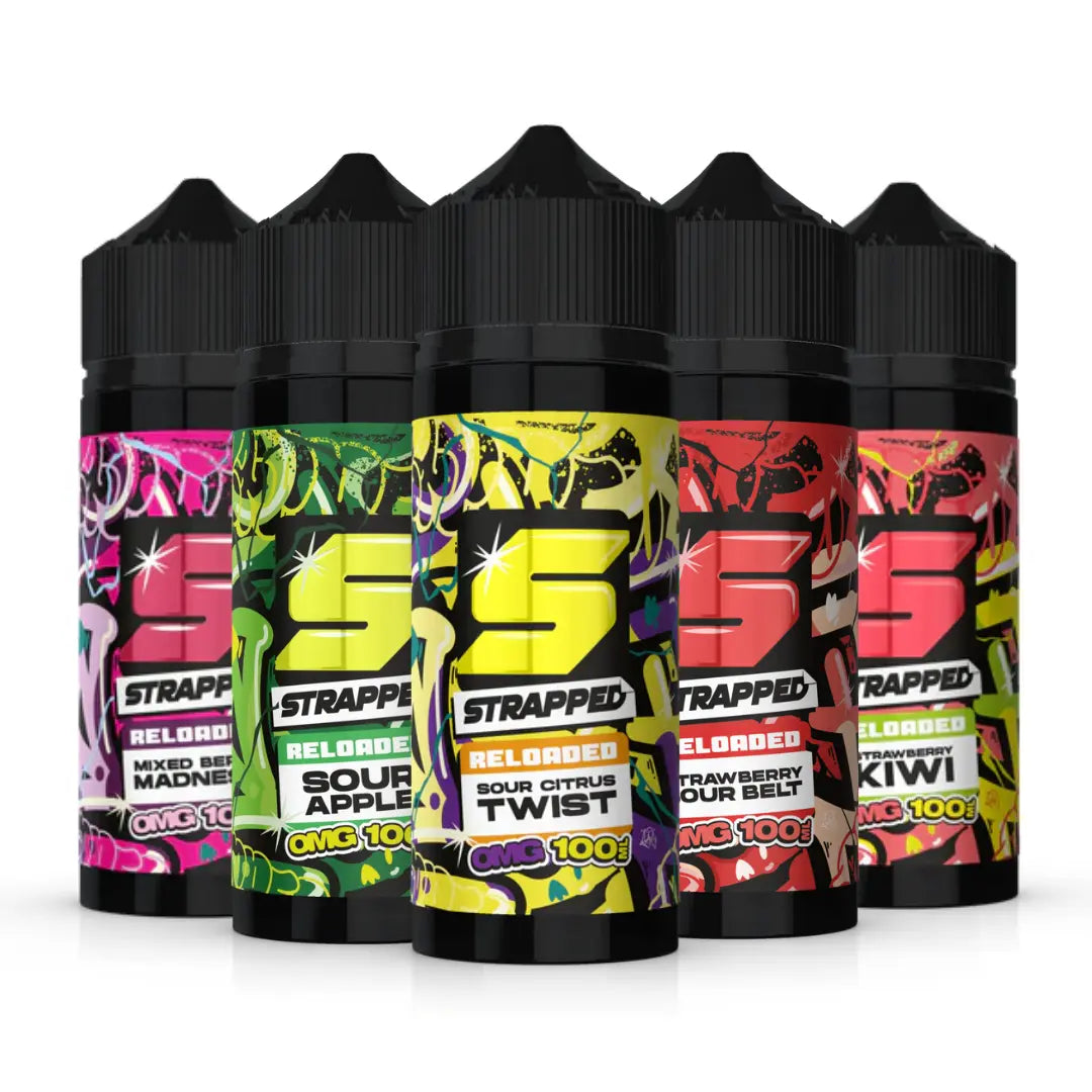 Strapped Reloaded 100ml Shortfill E-Liquid