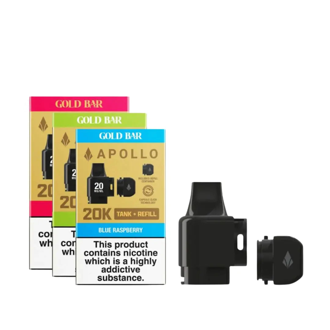 Gold Bar Apollo Prefilled Pod & Refill