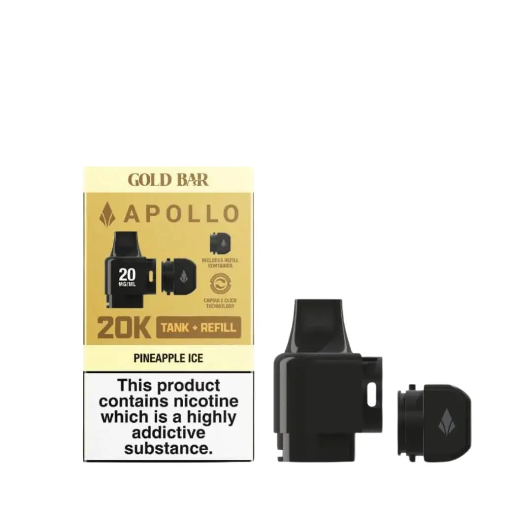 Gold Bar Apollo Prefilled Pod & Refill