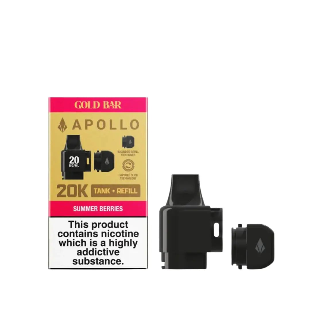 Gold Bar Apollo Prefilled Pod & Refill