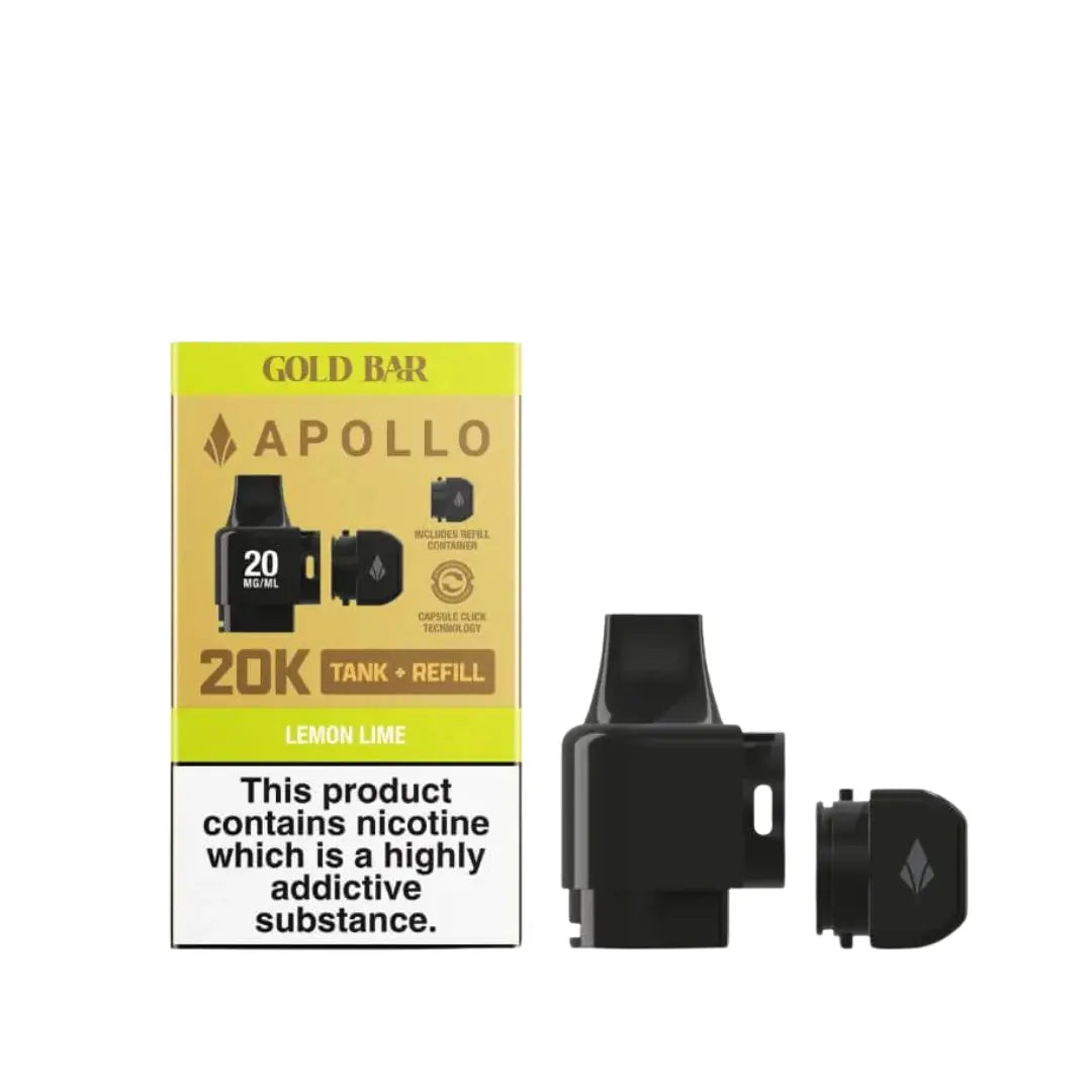 Gold Bar Apollo Prefilled Pod & Refill