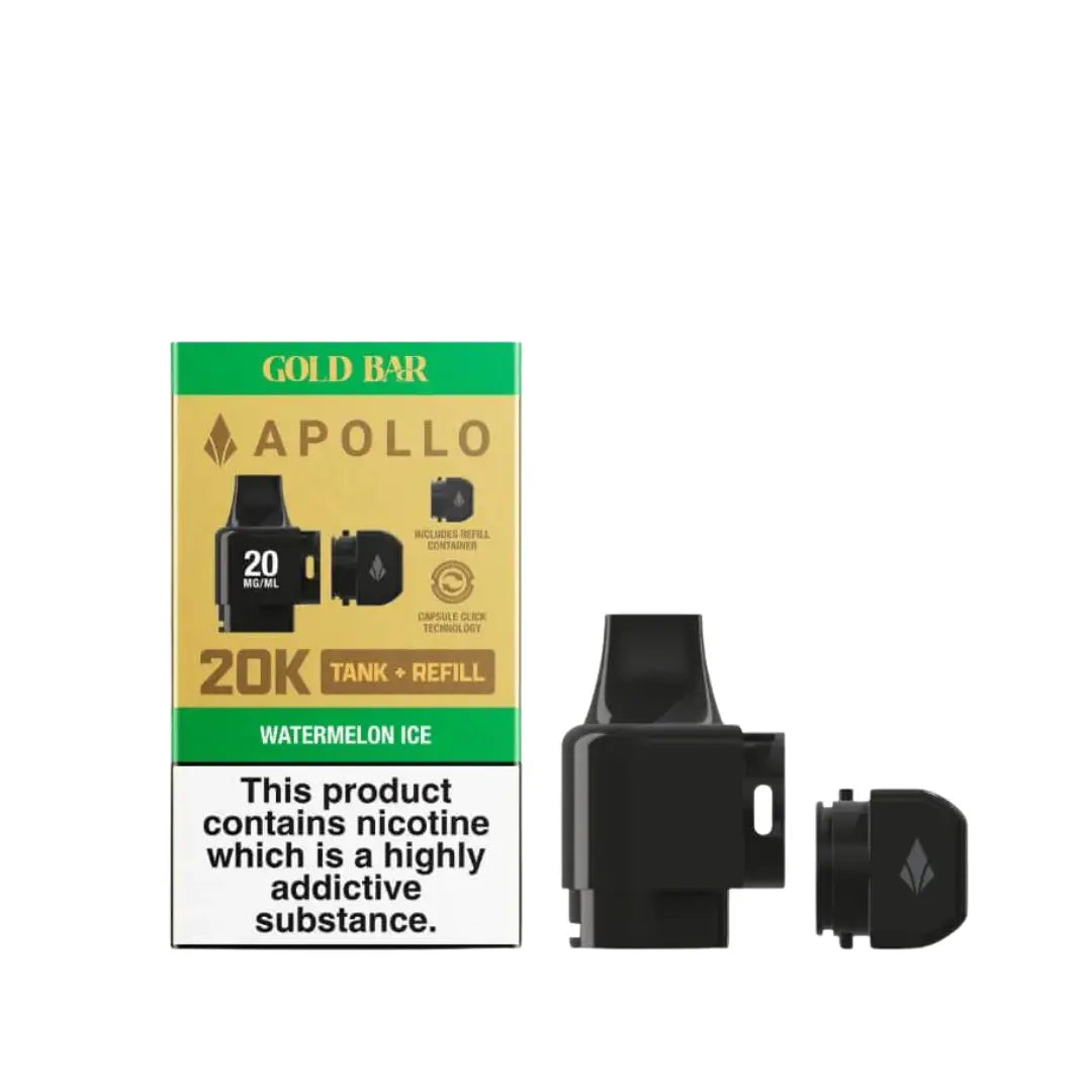 Gold Bar Apollo Prefilled Pod & Refill