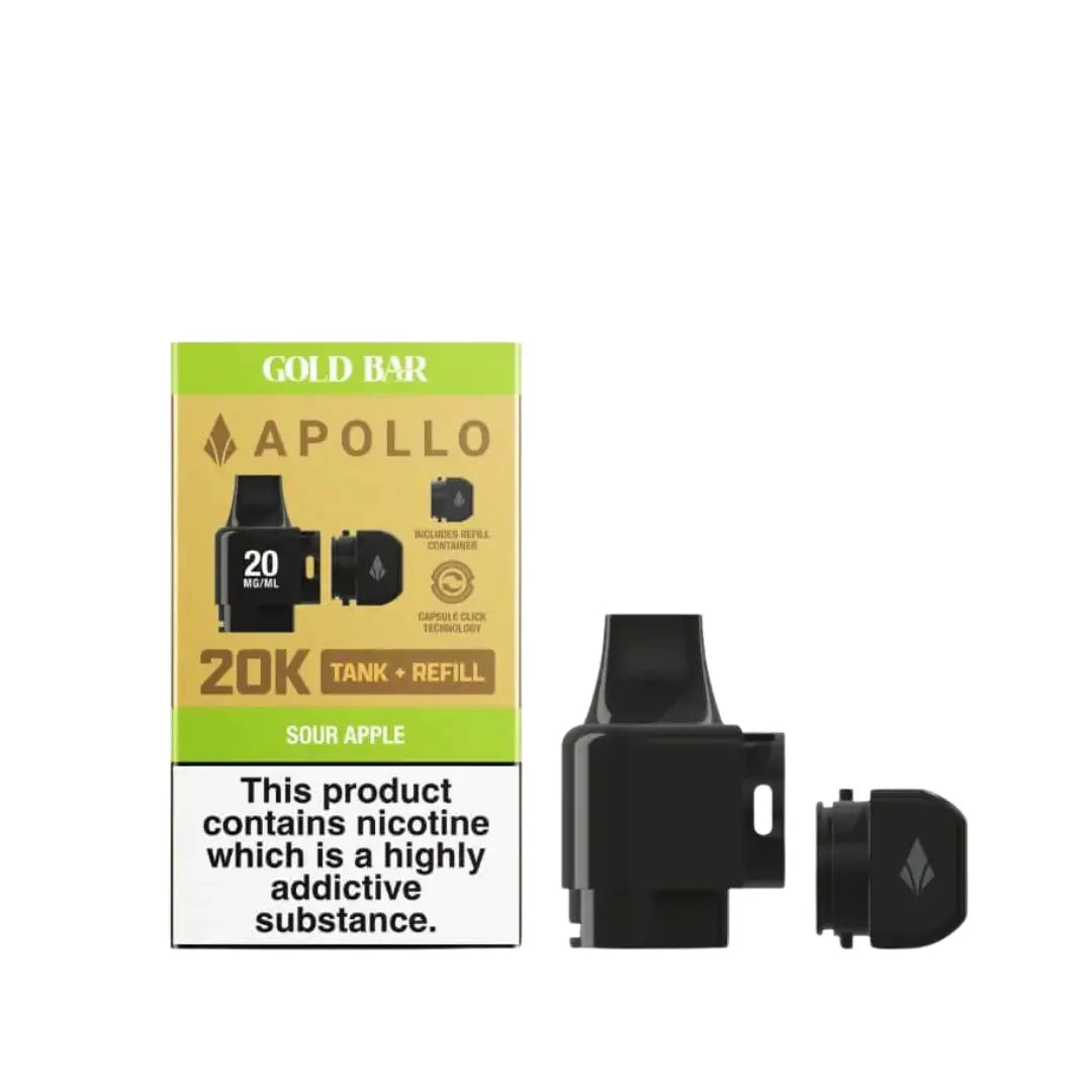 Gold Bar Apollo Prefilled Pod & Refill