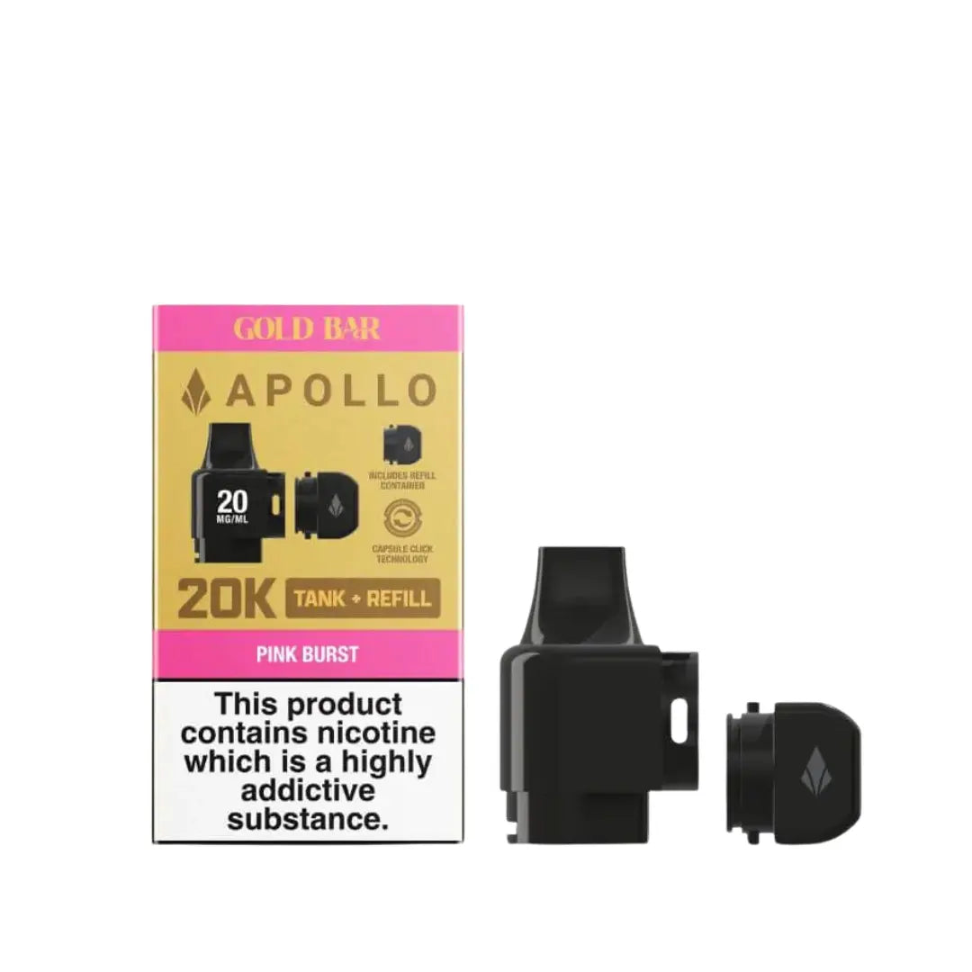 Gold Bar Apollo Prefilled Pod & Refill
