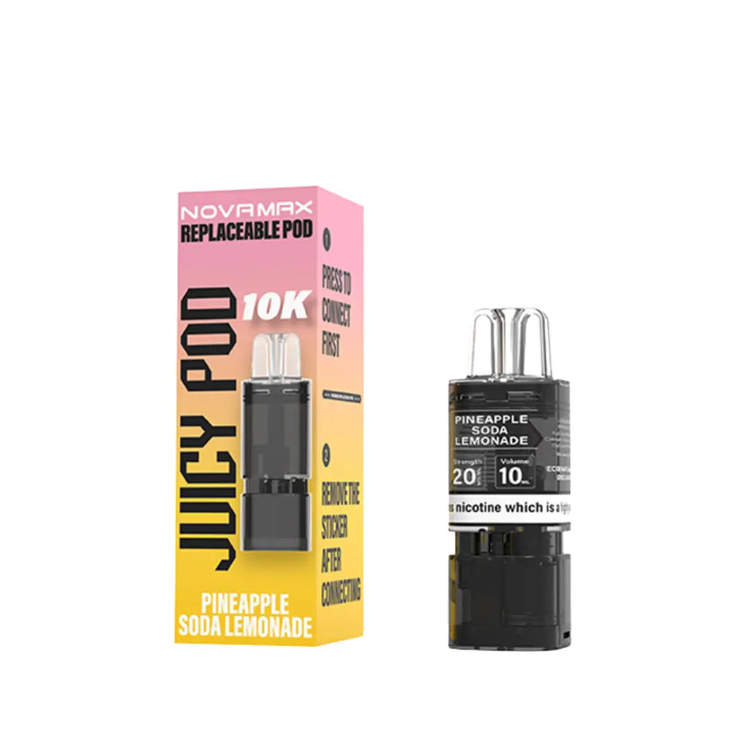Juicy Pod Novamax 10K Replacement Prefilled Pods