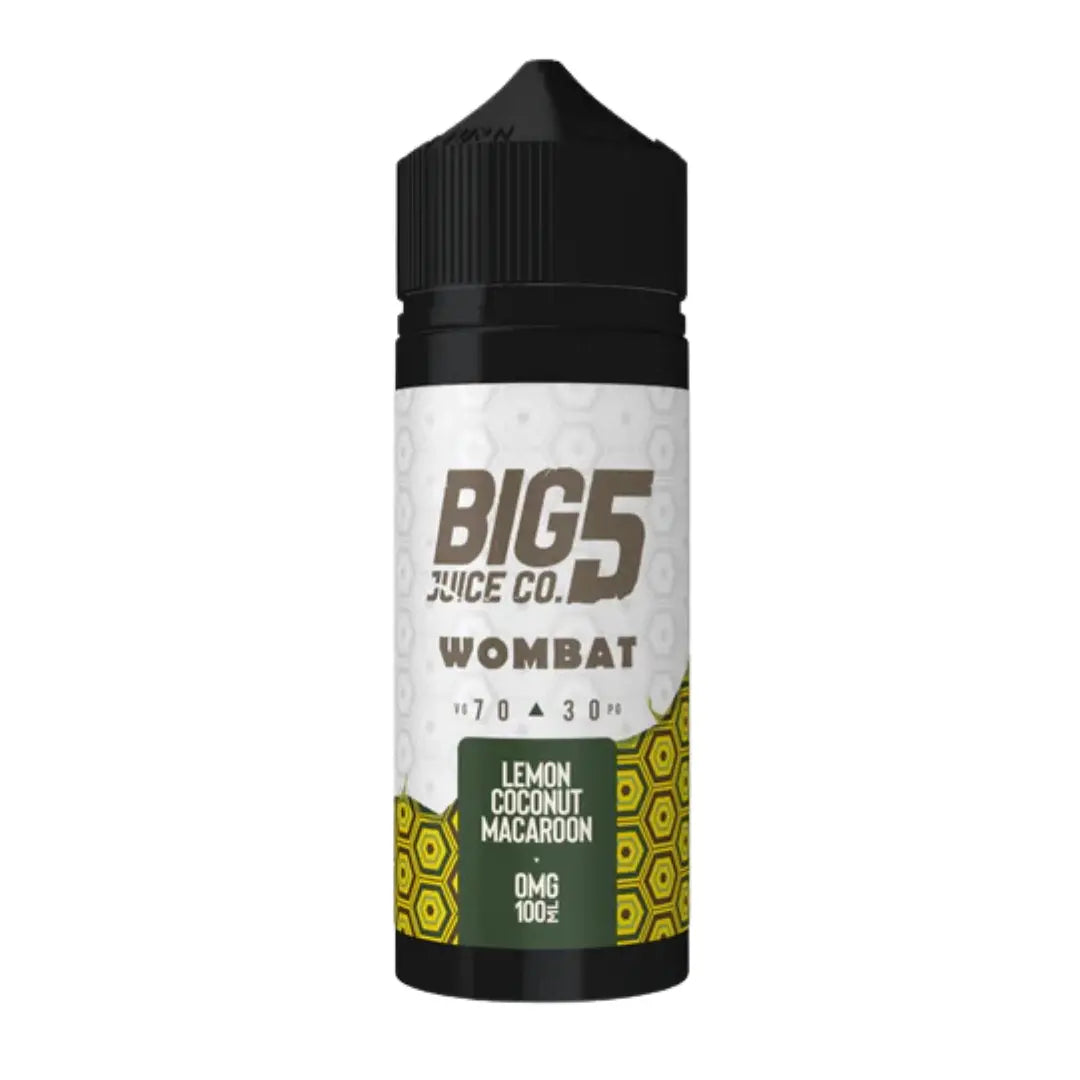 Big 5 Vape Juice Creamy Series 100ml Shortfill