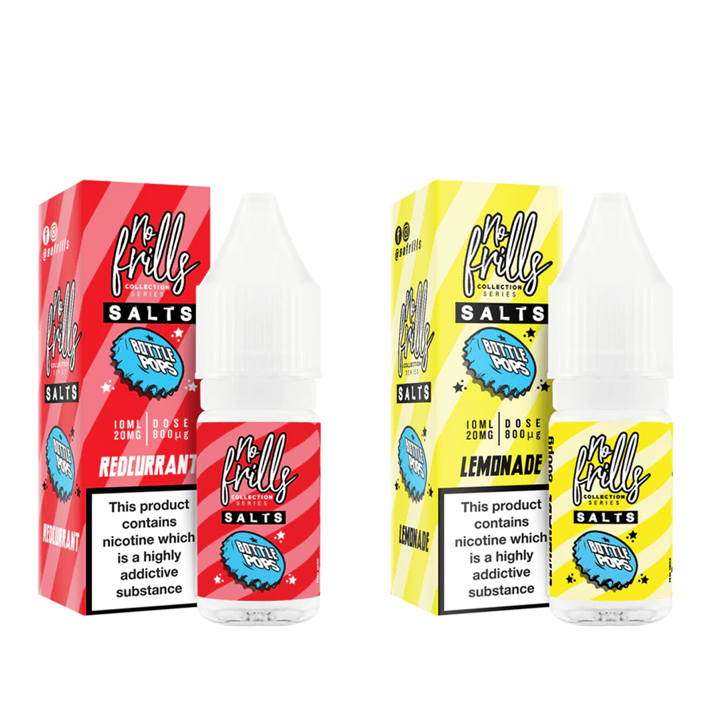 No Frills Bottle Pops 10ml Salts